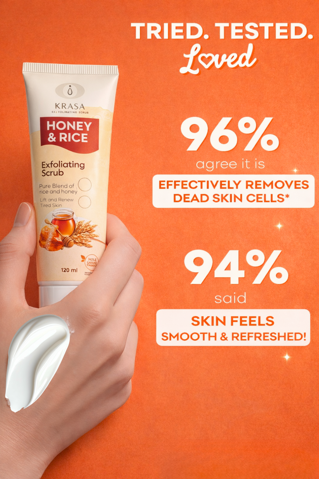 KRASA RICE & HONEY SCRUB