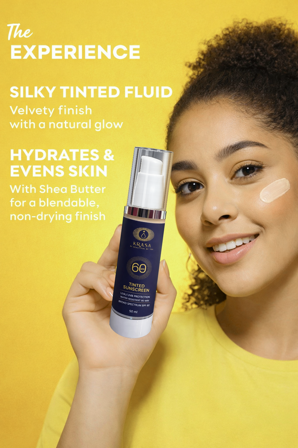 KRASA TINTED SUNSCREEN