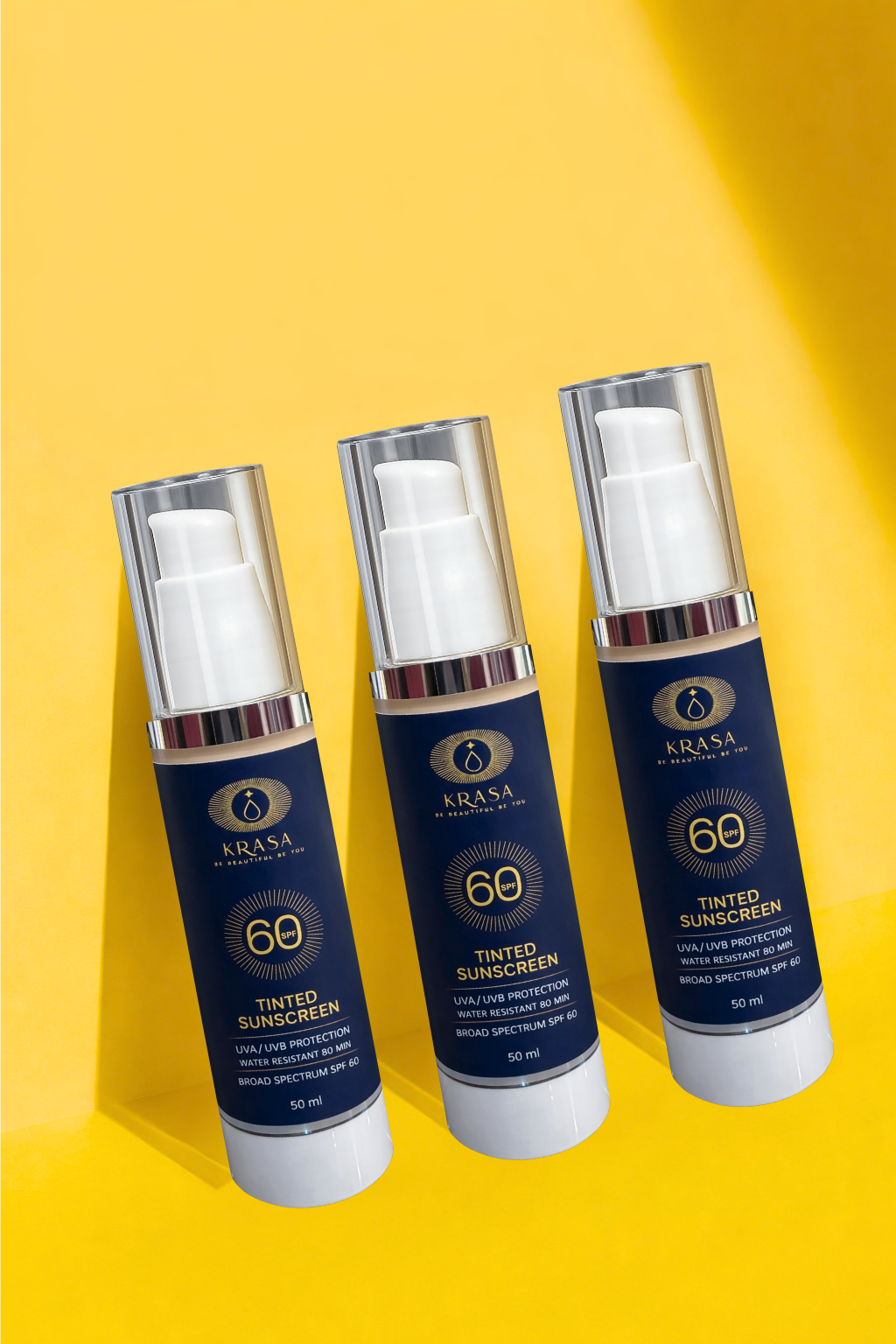 KRASA TINTED SUNSCREEN